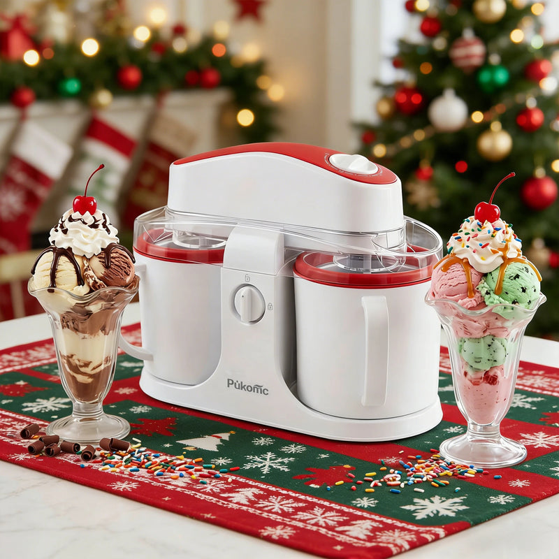 Homemade ice cream and popsicle maker