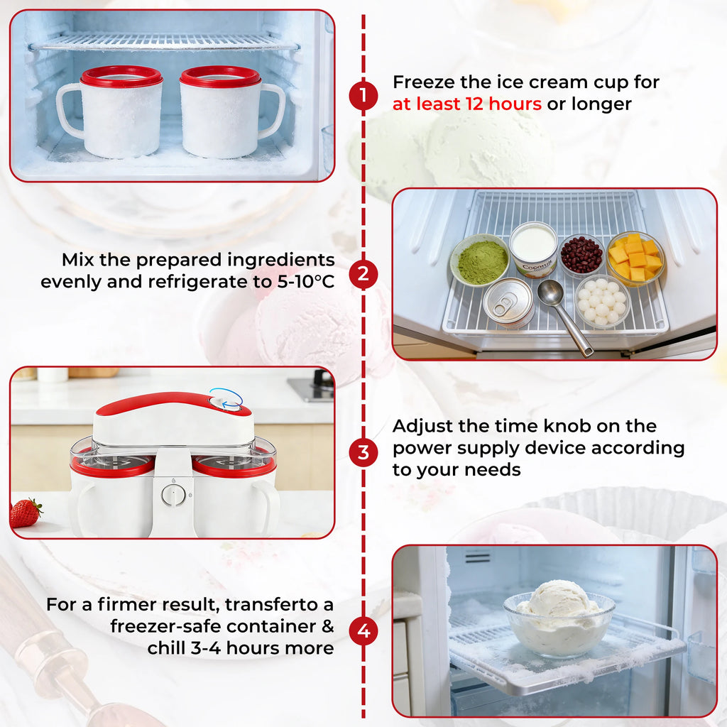 Homemade Ice Cream & Popsicle Maker