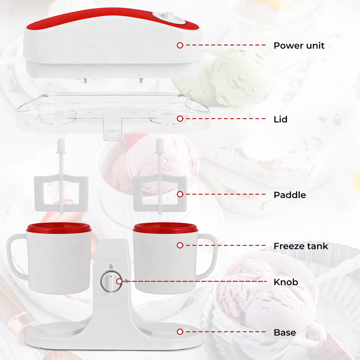 Homemade Ice Cream & Popsicle Maker
