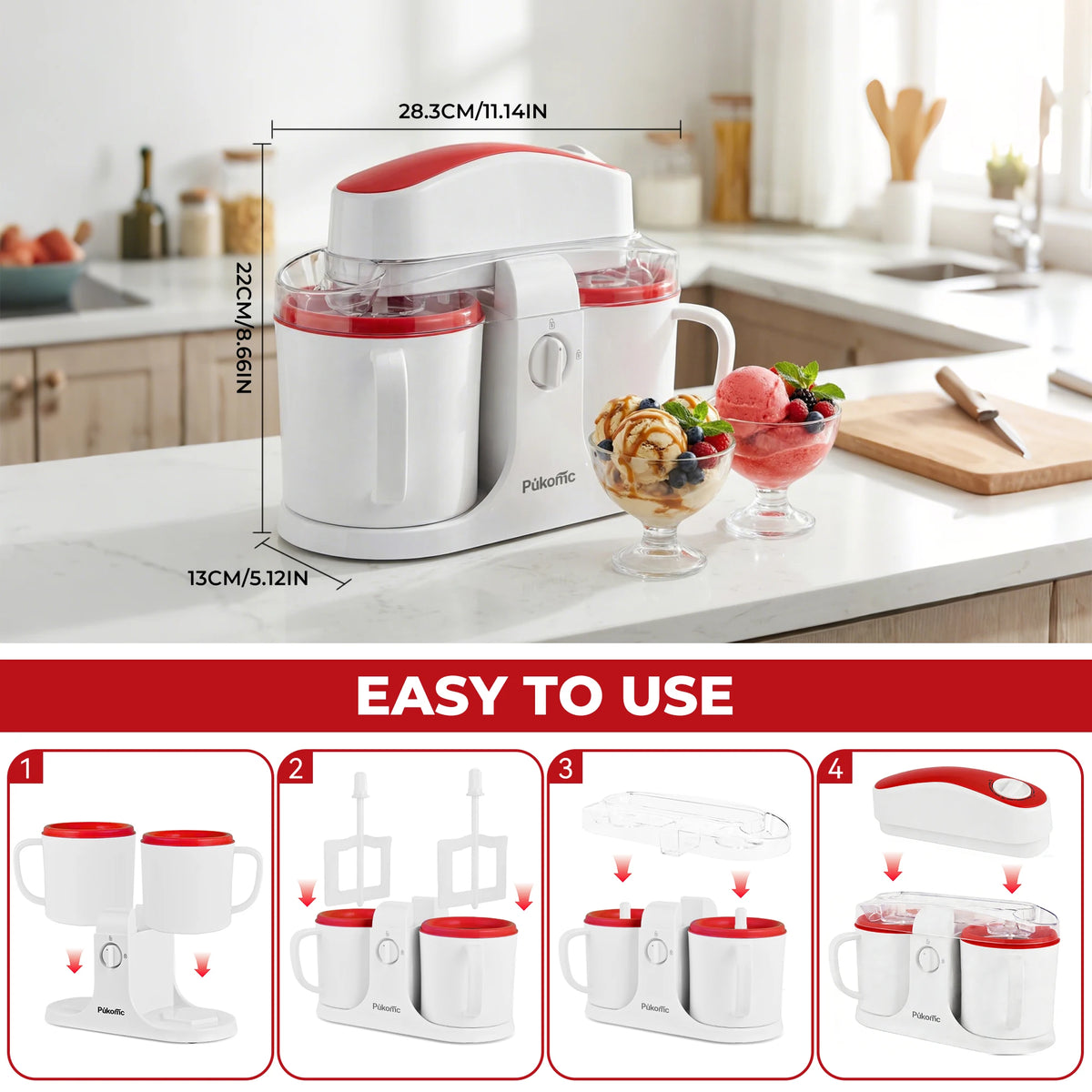 Homemade Ice Cream & Popsicle Maker