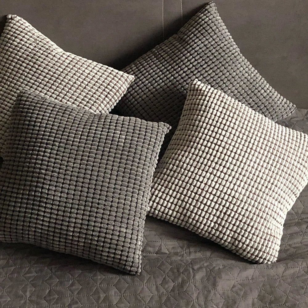 Corduroy Cushion Cover – Ribbed Textured Throw Pillow Cover, Multiple Sizes & Colors