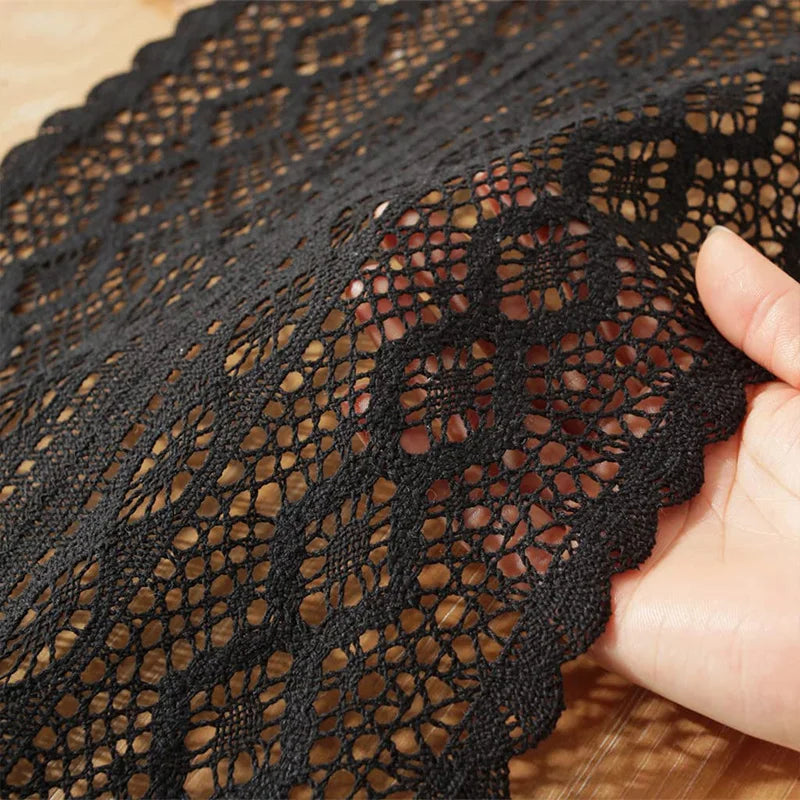 Crochet Lace Table Runner – Christmas Holiday Table Decor