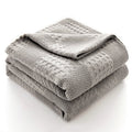 Waffle Weave Cotton Throw