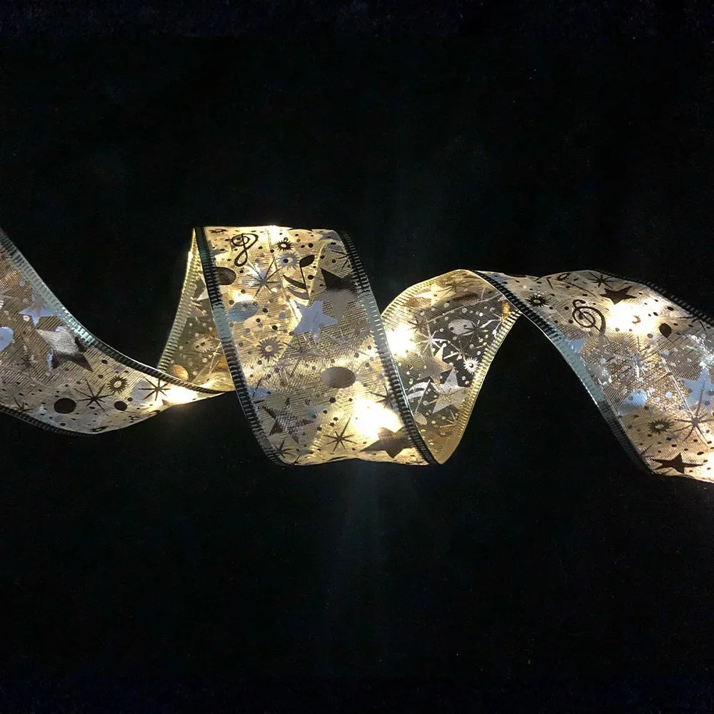 LED Snow Castle Ornament – Luminous Christmas Decoration