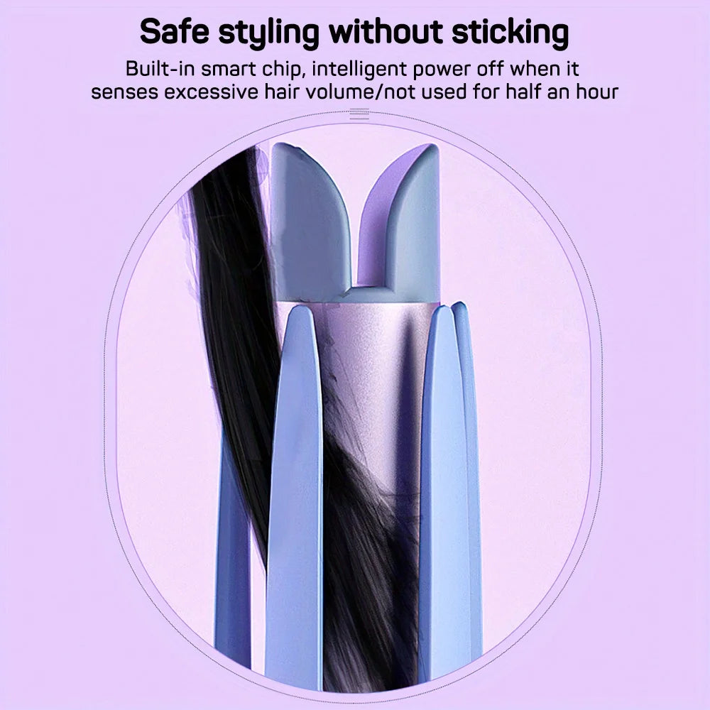 Automatic Hair Curler – Ceramic Rotating Curling Wand for Effortless Curls