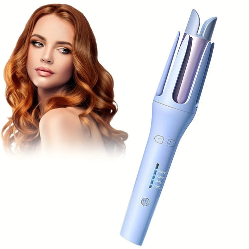 Automatic ceramic rotating hair curler