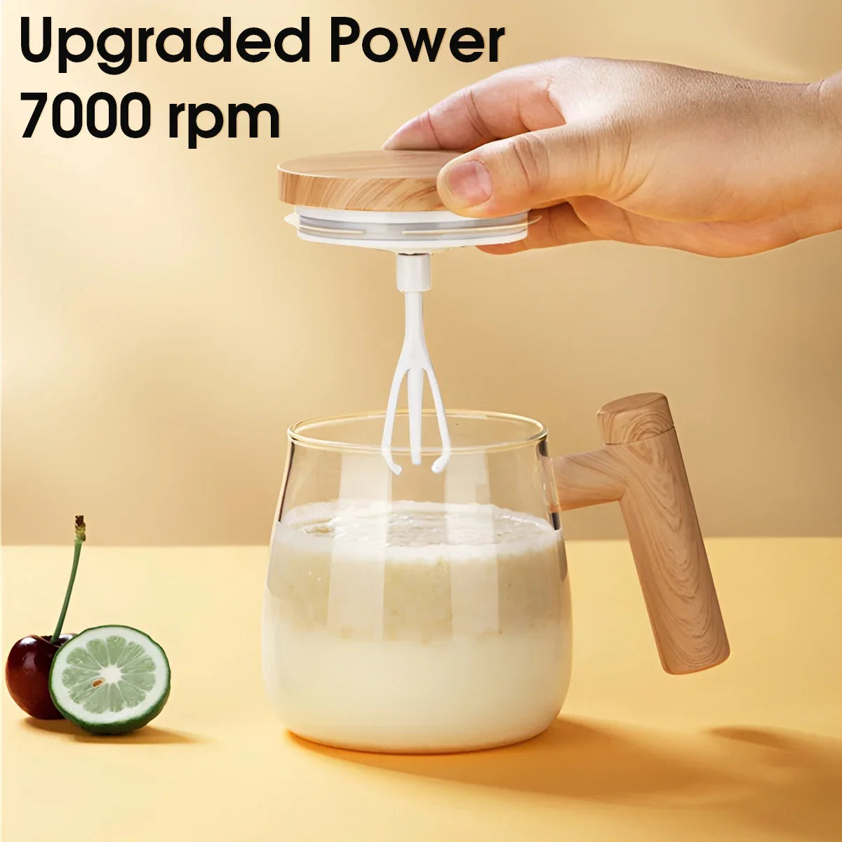 Self-Stirring Coffee Mug