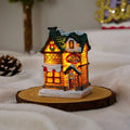 LED Snow Castle Ornament – Luminous Christmas Decoration
